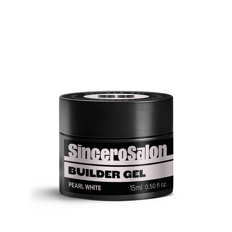 Ehitusgeel "Sincero Salon", Pearl White, 15 ml
