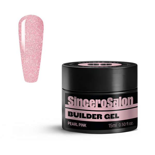 Ehitusgeel "Sincero Salon", Pearl Pink, 15 ml