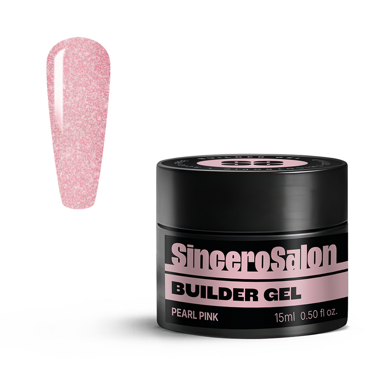 Ehitusgeel "Sincero Salon", Pearl Pink, 15 ml