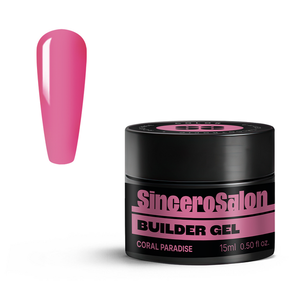 Ehitusgeel Color "Sincero Salon", Coral Paradise, 15 ml