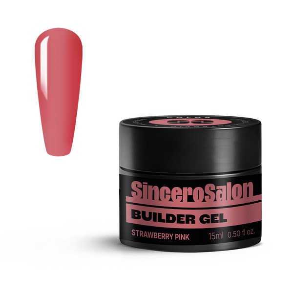 Ehitusgeel Color "Sincero Salon", Strawberry Pink, 15 ml