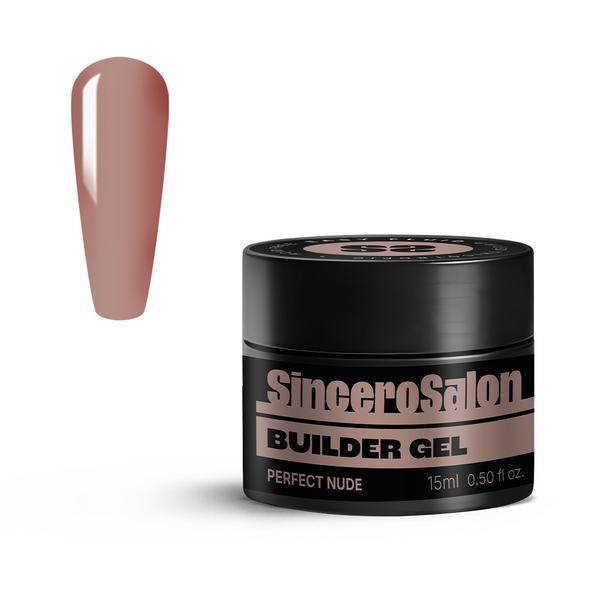 Ehitusgeel Easy Fluid "Sincero Salon", Perfect Nude, 15 ml