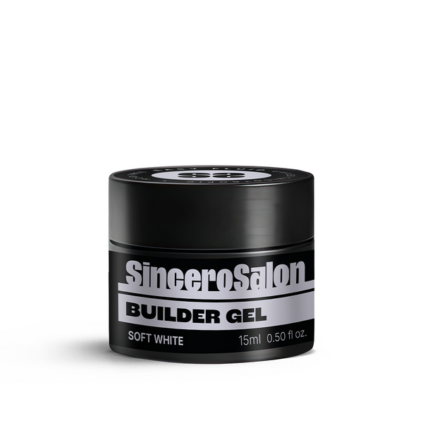Ehitusgeel Easy Fluid "Sincero Salon", Soft White, 15 ml
