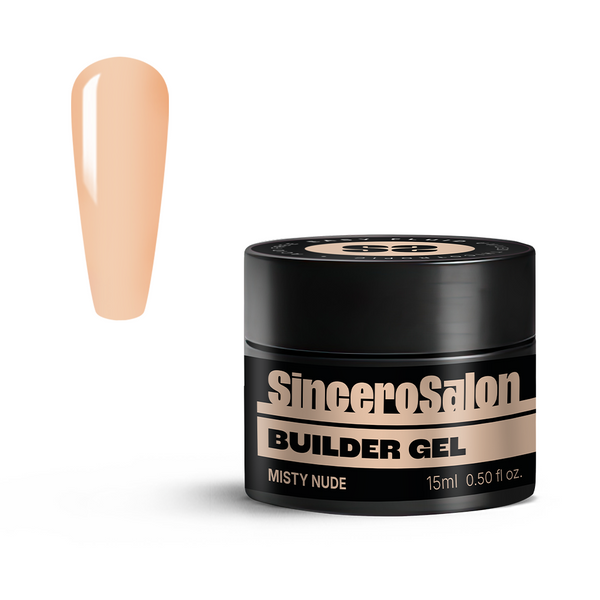 Ehitusgeel Easy Fluid "Sincero Salon", Misty Nude, 15 ml