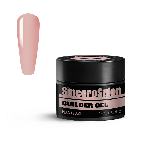 Ehitusgeel Easy Fluid "Sincero Salon", Peach Blush, 15 ml