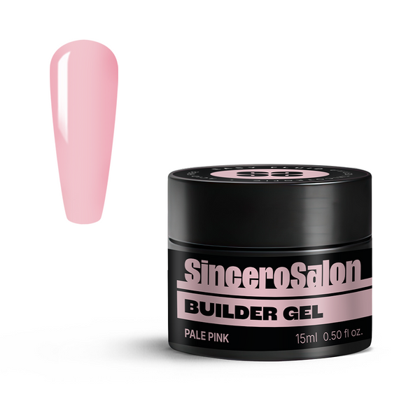 Ehitusgeel Easy Fluid "Sincero Salon", Pale Pink, 15 ml