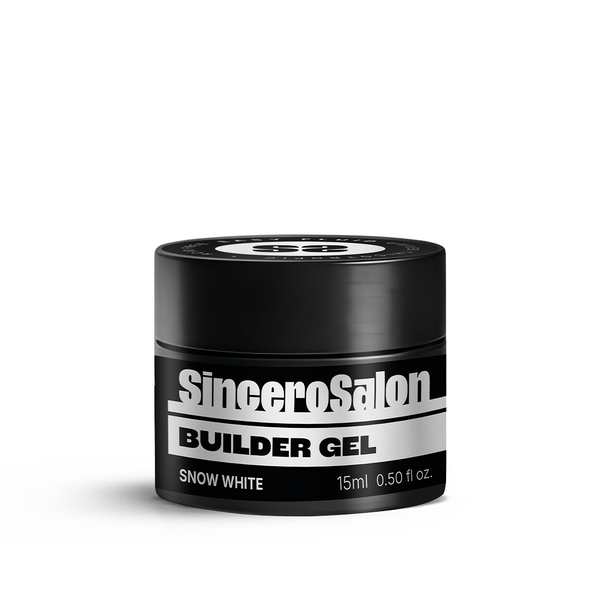 Ehitusgeel Easy Fluid "Sincero Salon", Snow White, 15 ml
