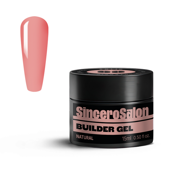 Ehitusgeel Solid "Sincero Salon", Natural, 15 ml