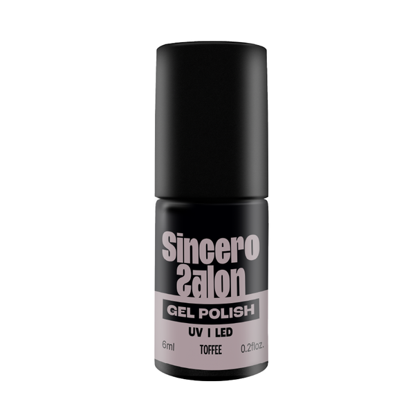 Geelküünelakk "Sincero Salon", 6 ml, TOFFEE, 814