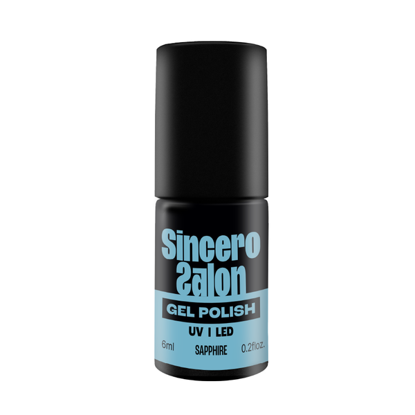 Geelküünelakk "Sincero Salon", 6 ml, SAPPHIRE, 3655
