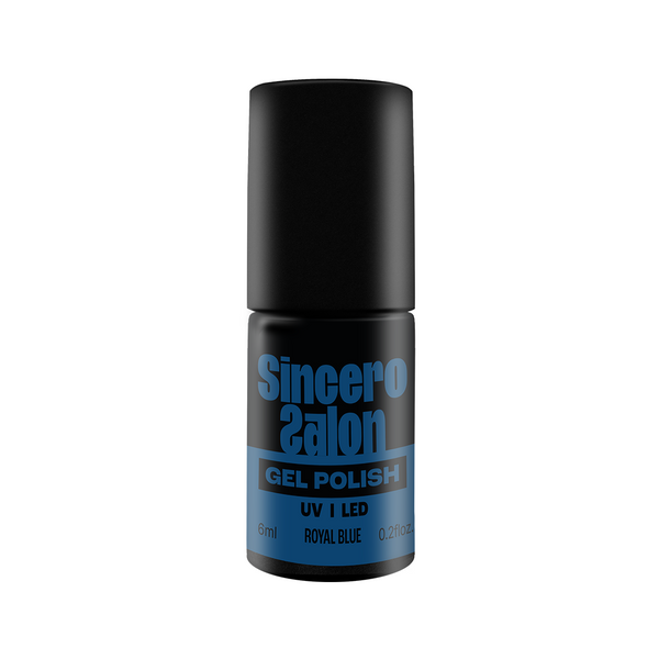 Geelküünelakk "Sincero Salon", 6 ml, ROYAL BLUE, 6304