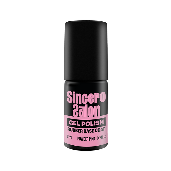 Kummist aluslakk "Sincero Salon", Powder pink, 6 ml