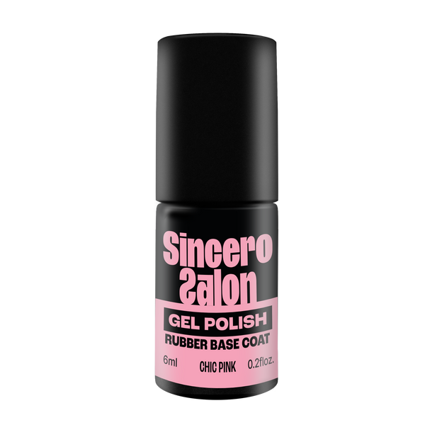 Kummist aluslakk "Sincero Salon", Chic pink, 6 ml