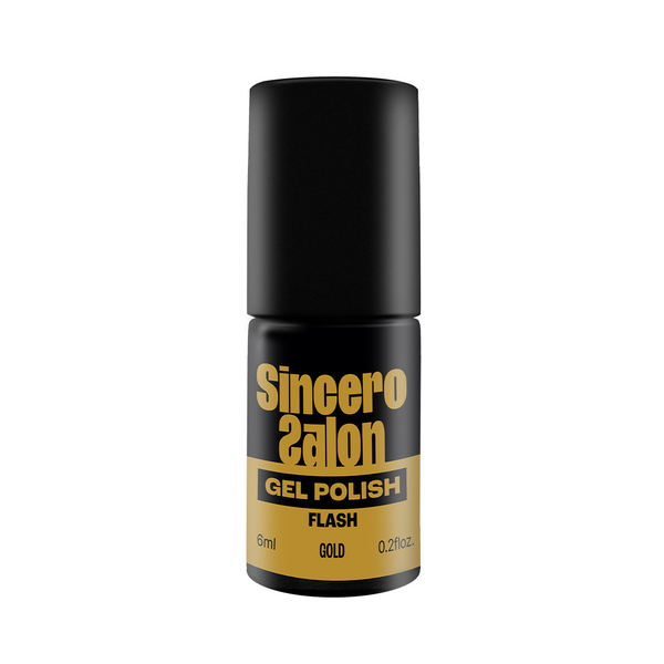 Geelküünelakk "Sincero Salon", 6 ml, Flash Gold, 3777