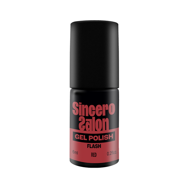 Geelküünelakk "Sincero Salon" 6 ml, Flash Red, 3791