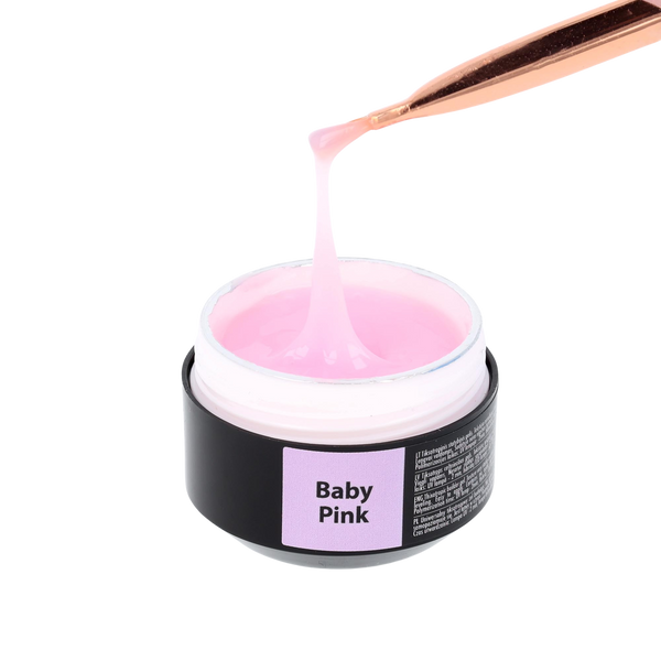 Ehitusgeel Solid "Sincero Salon", Baby Pink, 15 ml