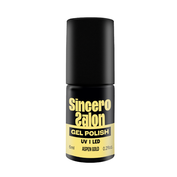 Geelküünelakk "Sincero Salon", 6 ml, ASPEN GOLD, 715