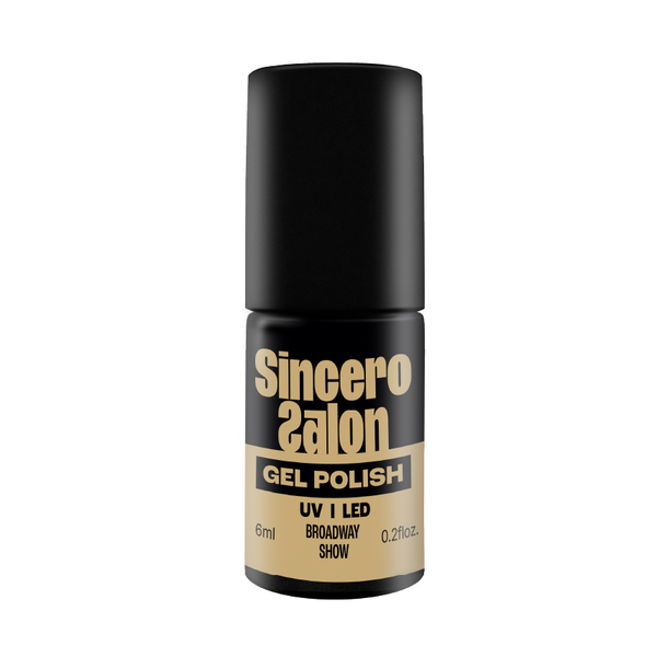 Geelküünelakk "Sincero Salon", 6 ml, BROADWAY SHOW, 734