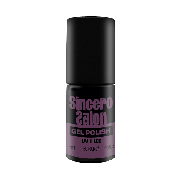 Geelküünelakk "Sincero Salon", 6 ml, BURGUNDY, 777