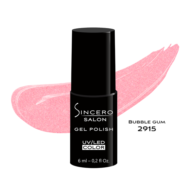 Geelküünelakk "Sincero Salon" 6ml, Bubble gum, 2915