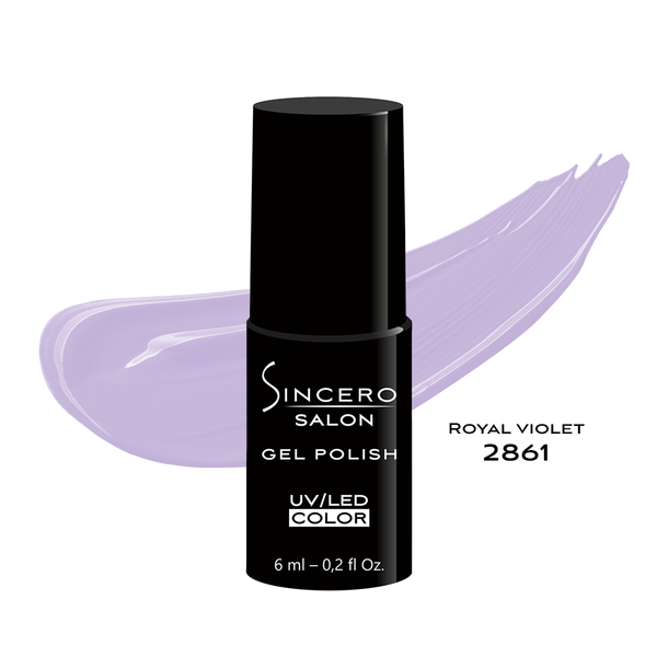 Geelküünelakk "Sincero Salon" 6ml, Royal Violet, 2861