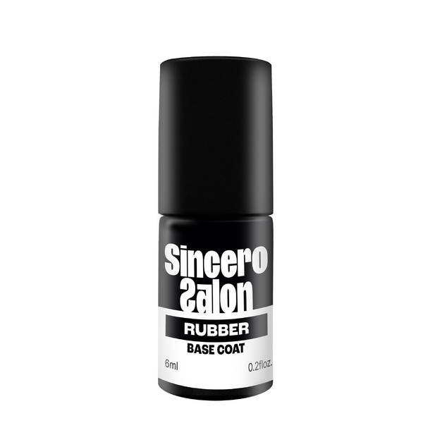 Geelküünelaki aluskiht  "Sincero Salon", Rubber Base Coat, 6 ml