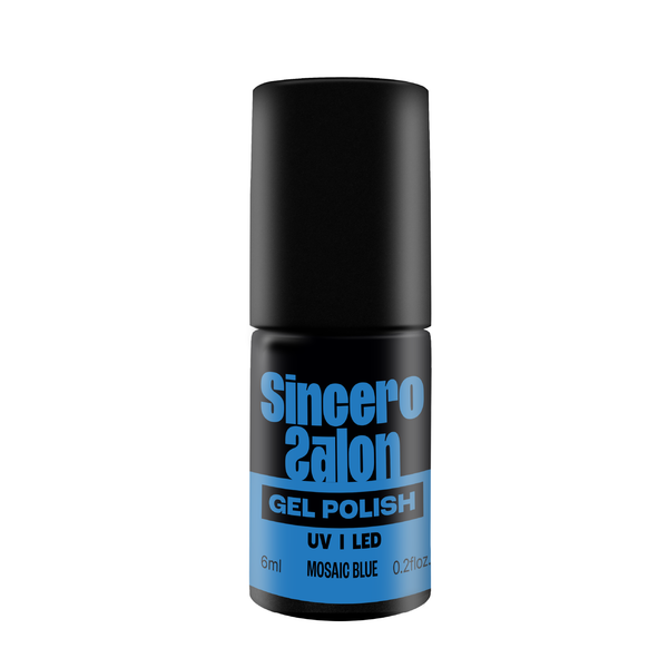 Geelküünelakk "Sincero Salon", 6 ml, MOSAIC BLUE, 3693