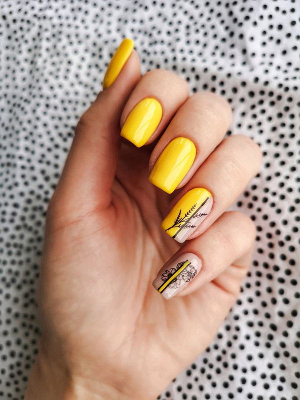 Geelküünelakk "Sincero Salon", 6 ml, VIBRANT YELLOW, 3716