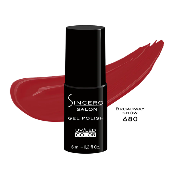 Geelküünelakk "Sincero Salon", 6 ml, BROADWAY SHOW, 680