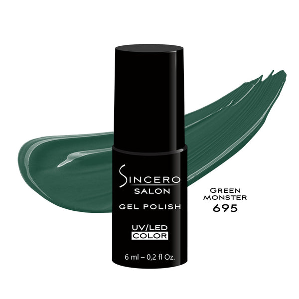 Geelküünelakk "Sincero Salon", 6 ml, GREEN MONSTER, 695