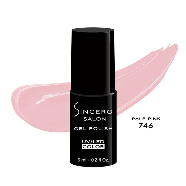 Geelküünelakk "Sincero Salon", 6 ml, PALE PINK, 746