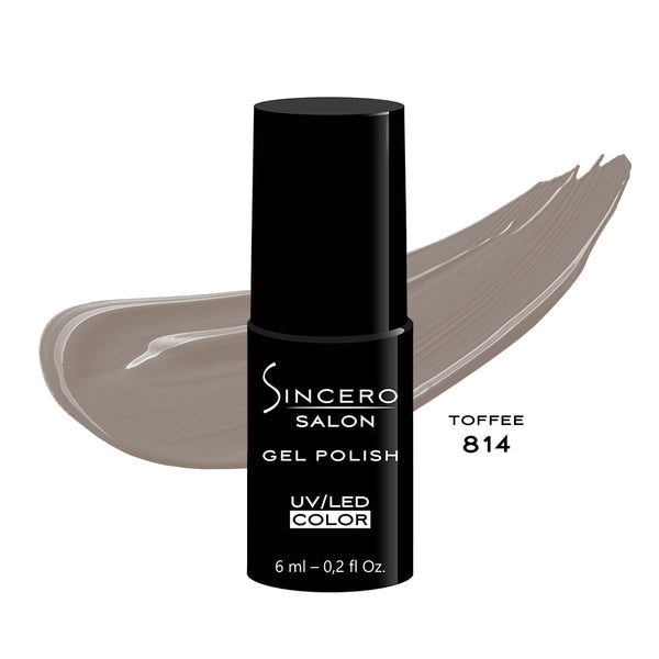 Geelküünelakk "Sincero Salon", 6 ml, TOFFEE, 814