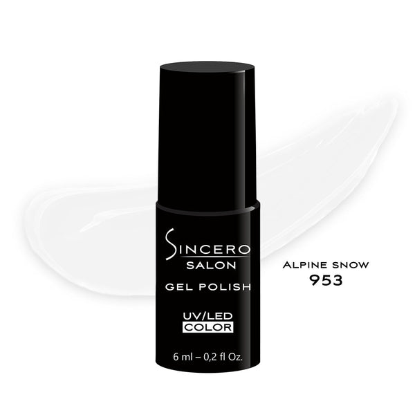 Geelküünelakk "Sincero Salon", 6 ml, ALPINE SNOW, 953