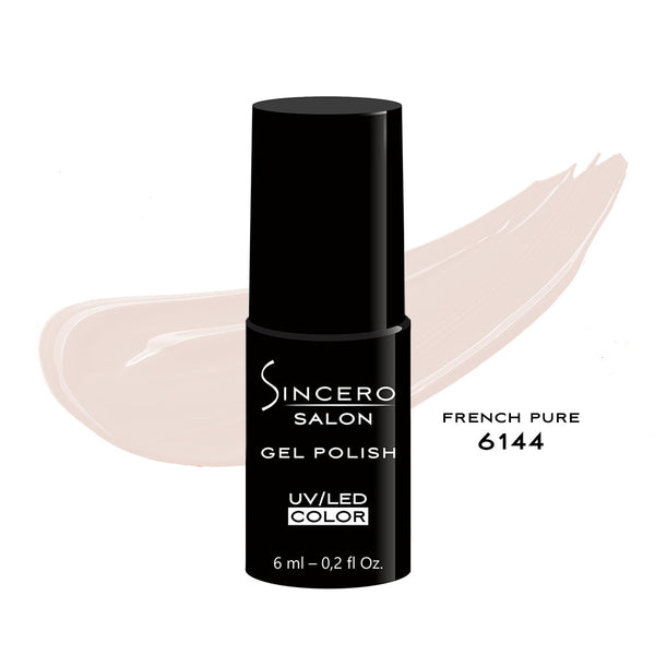 Geelküünelakk "Sincero Salon", 6 ml, FRENCH PURE, 6144