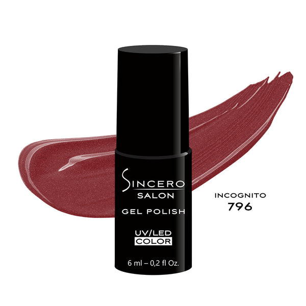 Geelküünelakk "Sincero Salon", 6 ml, INCOGNITO, 796