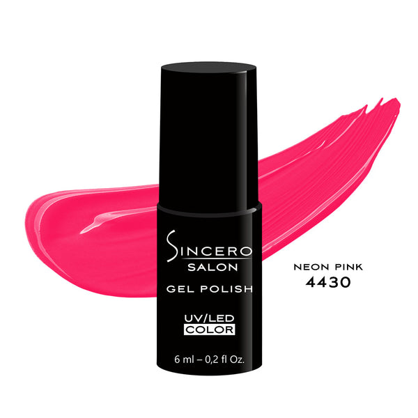 Geelküünelakk "Sincero Salon", 6 ml, NEON PINK, 4430