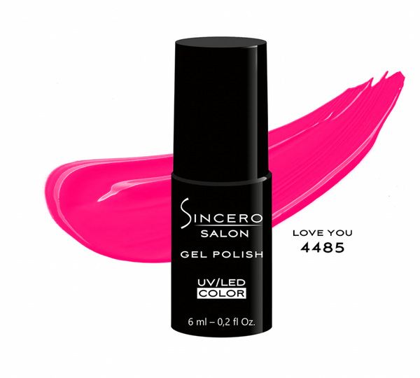 Geelküünelakk "Sincero Salon", 6 ml, LOVE YOU, 4485