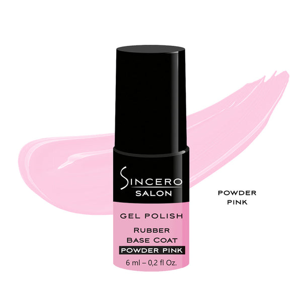 Kummist aluslakk "Sincero Salon", Powder pink, 6 ml