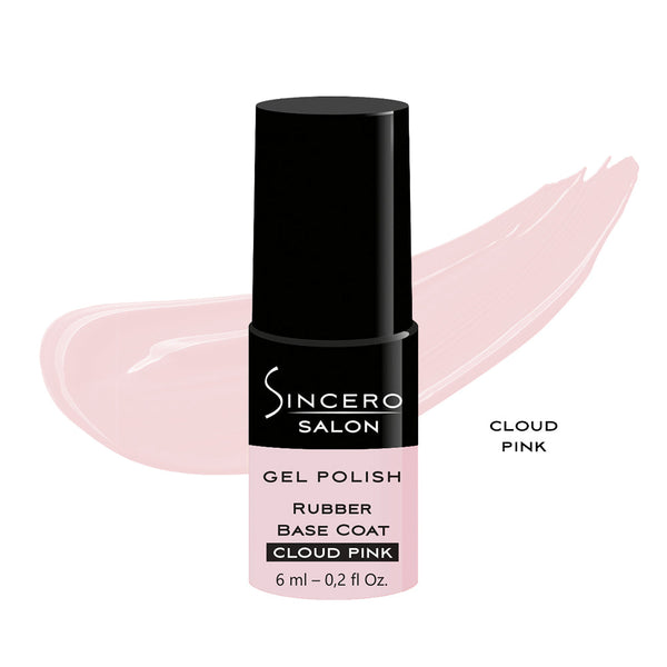 Kummist aluslakk "Sincero Salon", Cloud pink, 6 ml